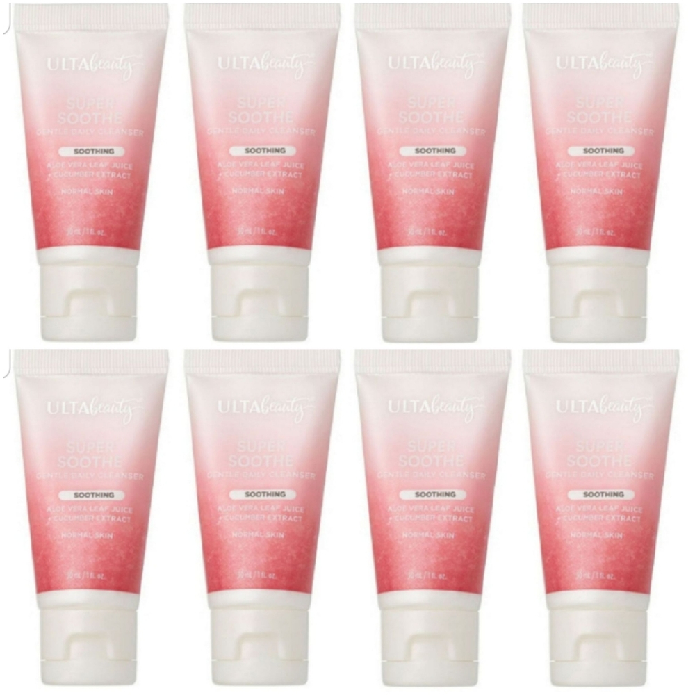 NEW 8× Ulta Super Soothe Gentle Cleanser Travel